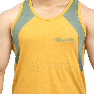 Diseña tu propia camiseta sin mangas para hombre 2025 Mejor precio Camiseta sin mangas para hombre Camiseta sin mangas de color para hombre - Product Image 5