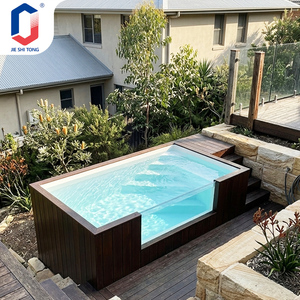 Piscine hors sol compacte, petite piscine extérieure pour jardin avec système de filtration par pompe, installation facile - Product Image 6