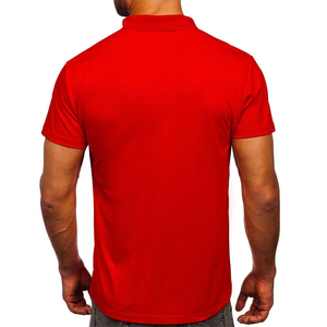 Venta al por mayor de calidad superior de diseño personalizado logotipo de los hombres de talla grande de algodón transpirable para Polo diseños personalizados OEM Logotipo de punto - Product Image 2