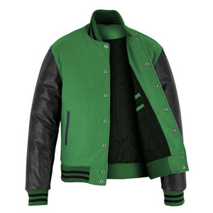 Chaqueta Varsity de Béisbol Personalizada 2026 para Hombre, de Alta Calidad, Fabricante OEM, Bordado, Envío DDP - Product Image 3