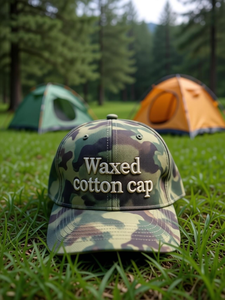 Waxed/Oil Cloth Adjustable Design 6 Panel <b>Waterproof</b> Sports Gorras Custom Leather Patch Buckle Tag Label Baseball Caps <b>Hats</b> - Product Image 5