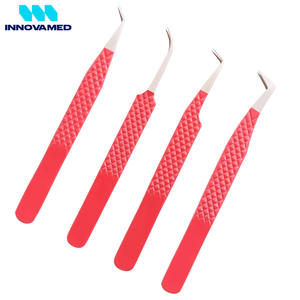 Le Pakistan a fabriqué des pinces à cils personnalisées en acier inoxydable avec logo imprimé par INNOVAMED - Product Image 2