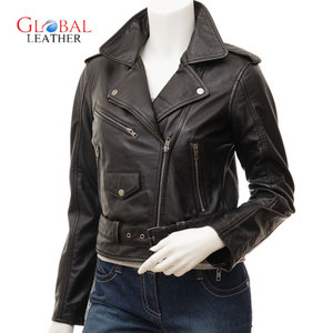 Brando Classic Chaqueta de Cuero para Mujer - Product Image 1