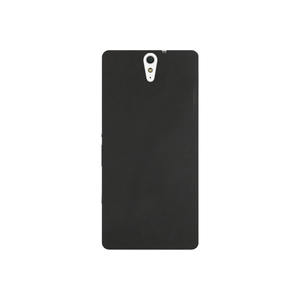 Coque de protection SYS Premier Premium en silicone TPU pour Sony Xperia C5, surface lisse doublée, noire, protection pour téléphone portable - Product Image 1