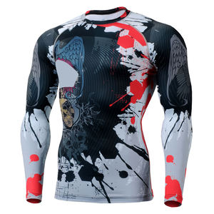 ที่มีคุณภาพสูงพิมพ์ที่มีสีสันแขนยาววิ่งยามทำในปากีสถาน - Product Image 4