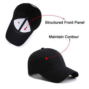 Factory Customized High Quality 5 Panel 3D Embroidered Structured Breathable <b>Waterproof</b> Unisex Adults Baseball <b>Caps</b> Made - Product Image 4