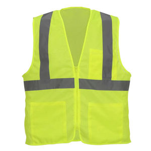 Chaleco de Trabajo de Poliéster Personalizado de Alta Calidad para Hombre con Logotipo Reflectante de Alta Visibilidad, Ropa de Seguridad - Product Image 1