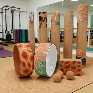 Esterilla de Yoga de Corcho, Tappetino Ecológico, Colchonetas de Caucho Natural, Tapis de Yoga, Yogamatte, Esterilla de Yoga de Corcho - Product Image 1