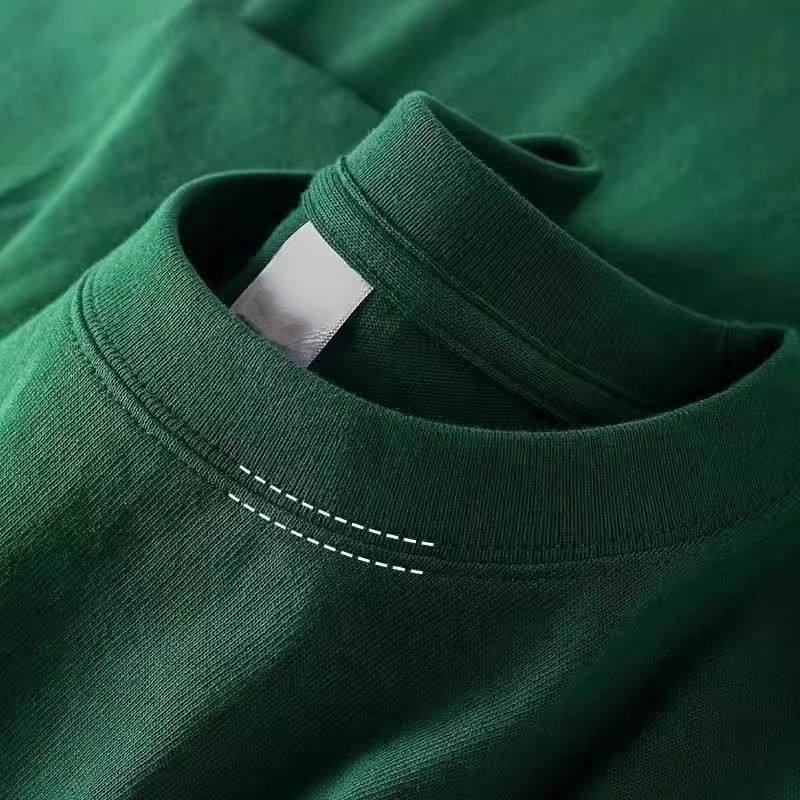 สีเขียวเข้ม [ผ้าฝ้ายแท้หนา300ก. สีทึบแสง]