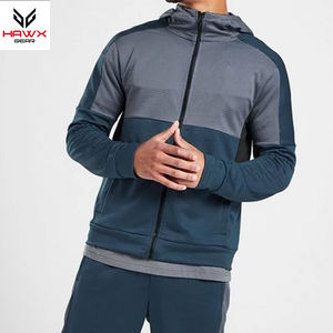 เสื้อมีฮู้ดแบบมีซิปสำหรับผู้ชายเสื้อผ้าแฟชั่นแนวสตรีทโอเวอร์ไซส์ขายส่ง - Product Image 5
