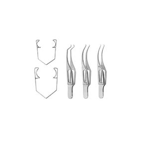 Instrument médical Castroviejo, micro-forceps chirurgicaux d'ophtalmologie, acier inoxydable, manuel, réutilisable, classe II, professionnel, médical - Product Image 4