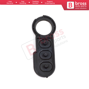 BDP1208 2 boutons télécommande clé à rabat boutons en caoutchouc pour Citroen relais Ducato Peugeot Boxer 71776160 - Product Image 5