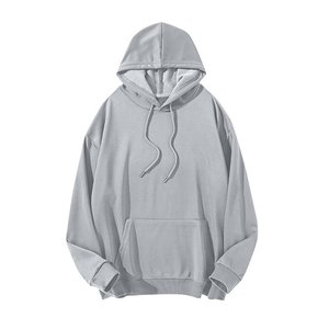 Sweatshirts à capuche à manches longues pour hommes, sweat à capuche coupe ample avec cordon de serrage et poches - Product Image 1