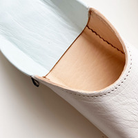 Babouches marocaines en cuir véritable pour femmes, chaudes, légères, confortables, anti-odeur, pour l'hiver, l'automne, le printemps, semelle intérieure en caoutchouc