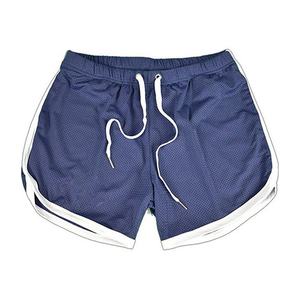 Pantalones cortos deportivos de gimnasio de malla personalizados para hombre 2024, pantalones cortos de baloncesto transpirables al por mayor, pantalones cortos de fitness informales sólidos con estampado por sublimación - Product Image 5