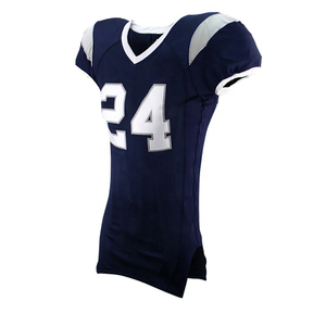 Nouveau maillot de football américain personnalisé de haute qualité, respirant, à manches courtes, ensembles uniformes pour hommes adultes - Product Image 1