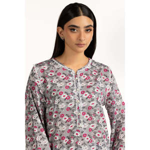 Conjunto IUSTTS-1015 para Mujer, Estilo Casual Diario, Primavera/Verano, Chifón, 2 Piezas, Top Corto y Pantalones Cortos con Estampado Floral - Product Image 1