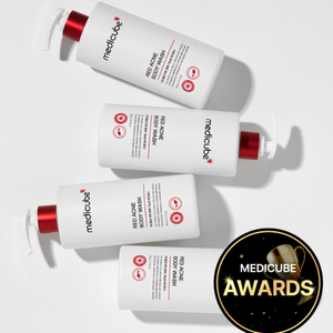 MEDICUBE Korean Skin Care Red Acne Body Wash 400g Moisturizing and Refreshing <b>Shower</b> <b>Gel</b> with Niacinamide Ingredients - Product Image 4