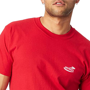 Camiseta 100% de algodón de alta calidad para hombre, sensación suave, cuello redondo en blanco, manga corta, hecha en Pakistán - Product Image 2