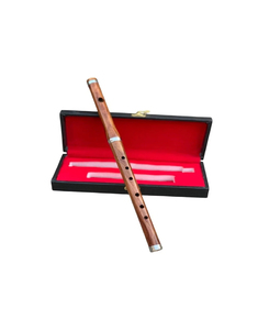 Flauta Irlandesa Profesional de Diseño Abierto con 6 Llaves Hecha de Madera de Sheesham. Flauta clásica de color palisandro natural - Product Image 6