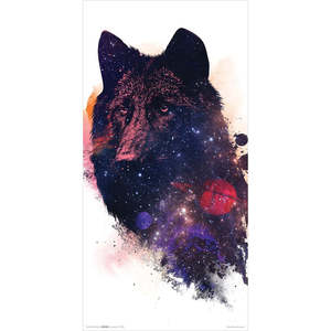 Impresión artística del universo lobo de Robert Farkas - Product Image 1