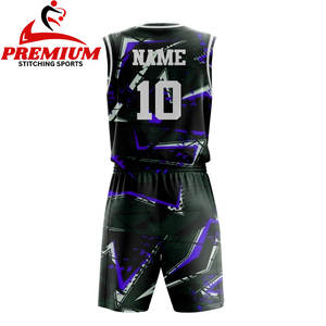 Uniformes de Baloncesto al por Mayor, Camisetas de Baloncesto Personalizadas, Uniformes de Baloncesto Unisex, Conjunto de Ropa de Baloncesto Sublimada - Product Image 4