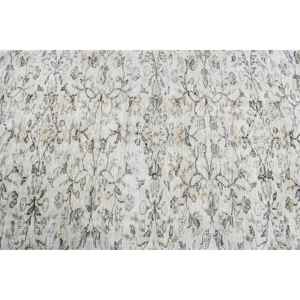 Alfombra Vintage de 3.6x6.4 pies, Alfombra Turca, Alfombra Oriental Blanca de Lana - Product Image 4