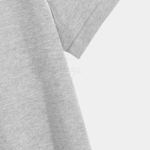 Camiseta informal ajustada para hombre, peso de tela de 220g, diseño de logotipo personalizado y patrón sólido, tarifa al por mayor - Product Image 5