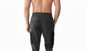 Pantalon de survêtement Taille EU 90% Nylon 10% Spandex Taille élastique Été Léger Respirant Séchage rapide Extensible dans les quatre sens Écologique - Product Image 4