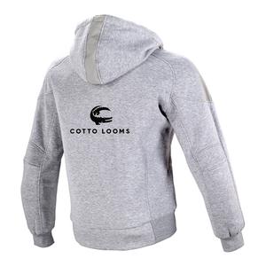 Sweat à capuche unisexe respirant couleur unie pull taux d'usine polaire coton mélangé haute qualité nouveauté premium vêtements de mode - Product Image 4