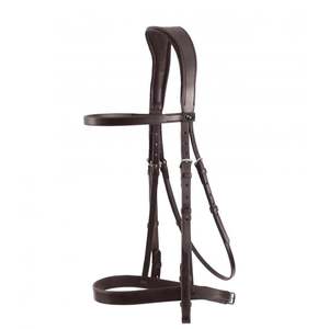 Hot Multi-Color Flash Brida Cuero genuino Caballo Snaffle PVC Western Ecuestrian Brida de tamaño completo en negro/marrón - Product Image 5