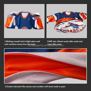 Conjunto de uniforme blanco de hockey sobre hielo, pantalones de Jersey de diseño, hockey sobre hielo y hockey sobre césped - Product Image 4