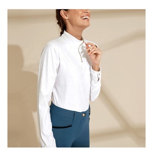 Camisetas ecuestres de alta calidad para mujer, ropa de montar a caballo, transpirable, última moda - Product Image 4