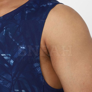 Camiseta sin Mangas de Alta Calidad con Logotipo Personalizado OEM para Hombre, Camiseta Deportiva Transpirable Personalizada para Gimnasio, Camiseta sin Mangas para Hombre al por Mayor - Product Image 5