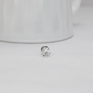 Goujons en diamant véritable certifiés IGI Boucles d'oreilles délicates faites à la main en or massif 14K Cadeau de bijoux romantiques pour un usage quotidien unisexe Brillant - Product Image 4