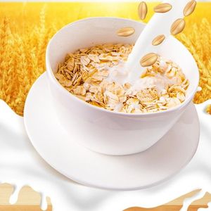Flocons <span class=keywords><strong>d</strong></span>'<span class=keywords><strong>avoine</strong></span> instantanés biologiques et sains, céréales de petit-<span class=keywords><strong>d</strong></span>éjeuner de qualité supérieure, céréales complètes raffinées, sachet de 260 g - Product Image 4
