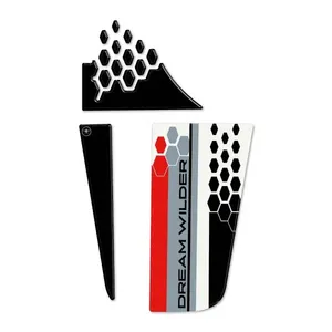 Adesivi 3D Personalizzati per Serbatoio Moto, Compatibili con Ducati DesertX Rally, Logo e Decorazione - Product Image 1