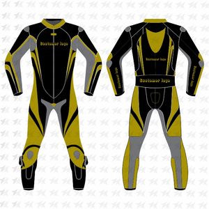 Traje de carreras de una pieza de cuero cómodo de alta calidad Unisex profesional logotipo personalizado diseñado impermeable motociclistas - Product Image 1