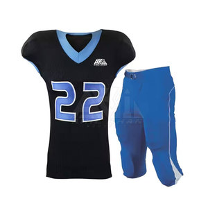 Uniforme de Fútbol Americano para Adultos de Último Diseño, Nuevo Estilo, Talla Grande, Manga Corta, Personalizable, Alta Calidad, Precio al por Mayor - Product Image 1