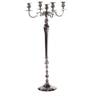 Solid Metal <b>Candle</b> <b>Stick</b> Candelabra <b>Candle</b> Stand Home Decoration & Party Decoration <b>Candle</b> <b>Holder</b> Stand Modern Design 5 Arms - Product Image 5