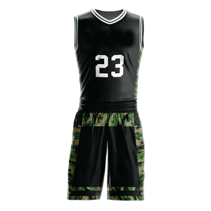 2023 nouveaux Offre Spéciale maillots de basket-ball pour hommes personnalisés respirant sublimé conception uniforme ensembles en gros - Product Image 4