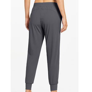 Pantalones Jogger Ligeros de Secado Rápido para Mujer, Cintura Elástica, Ajuste Regular, Color y Talla Personalizables, Servicio OEM, Venta al Por Mayor - Product Image 3