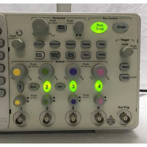 Osciloscopio Digital Agilent DSO1024A de 200 MHz y 4 Canales - Product Image 2