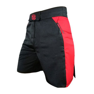 Shorts de MMA para Hombre al por Mayor, Cintura Elástica, Logotipo Personalizado, 100% Poliéster, Ligeros, de Secado Rápido, Diseño Moderno, Patrón Sólido - Product Image 6