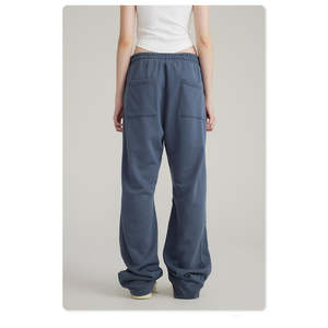 Breathable Drawstring Anti-wrinkle Man Acid Wash <b>Trouser</b> Plain Dyed New Design Men's <b>Pants</b> & <b>Trousers</b> For Adult - Product Image 2