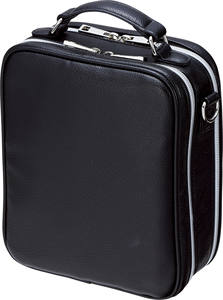 Sac à main décontracté Tsuletette MUI Tall Black avec fermeture éclair, design élégant et stylé - Product Image 4