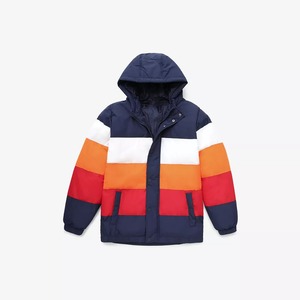 Chaqueta acolchada de invierno para hombre de alta calidad con cuello levantado, abrigos de burbujas gruesos con logotipo personalizado, venta al por mayor de fábrica - Product Image 4