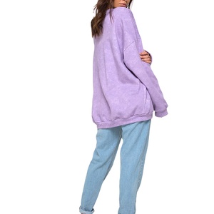 Sweat-shirt en coton OEM personnalisé avec broderie sur le devant, décontracté, longueur standard, pour l'hiver, haute qualité 2026 - Product Image 5