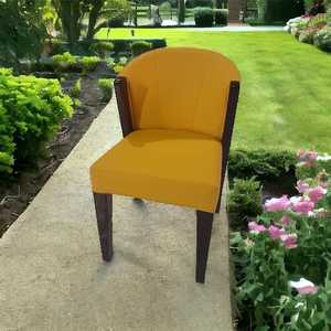 Chaise de salle à manger en bois massif faite à la main confortable la plus vendue chaise à cadre en bois massif pour la plage jardin Bistro extérieur - Product Image 6