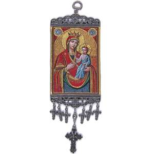 Figura cristiana icónica de 10 cm, decoración de pared, modelo 1813 - Product Image 1